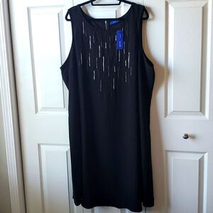Apt. 9 womans black, plus size, summer dress, 3x